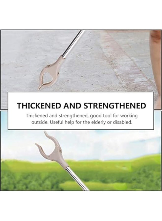 اداة التقاط القمامة من قطعتين لكبار السن في الاماكن المغلقة والمفتوحة 83 سم بلاستيك - Image 4